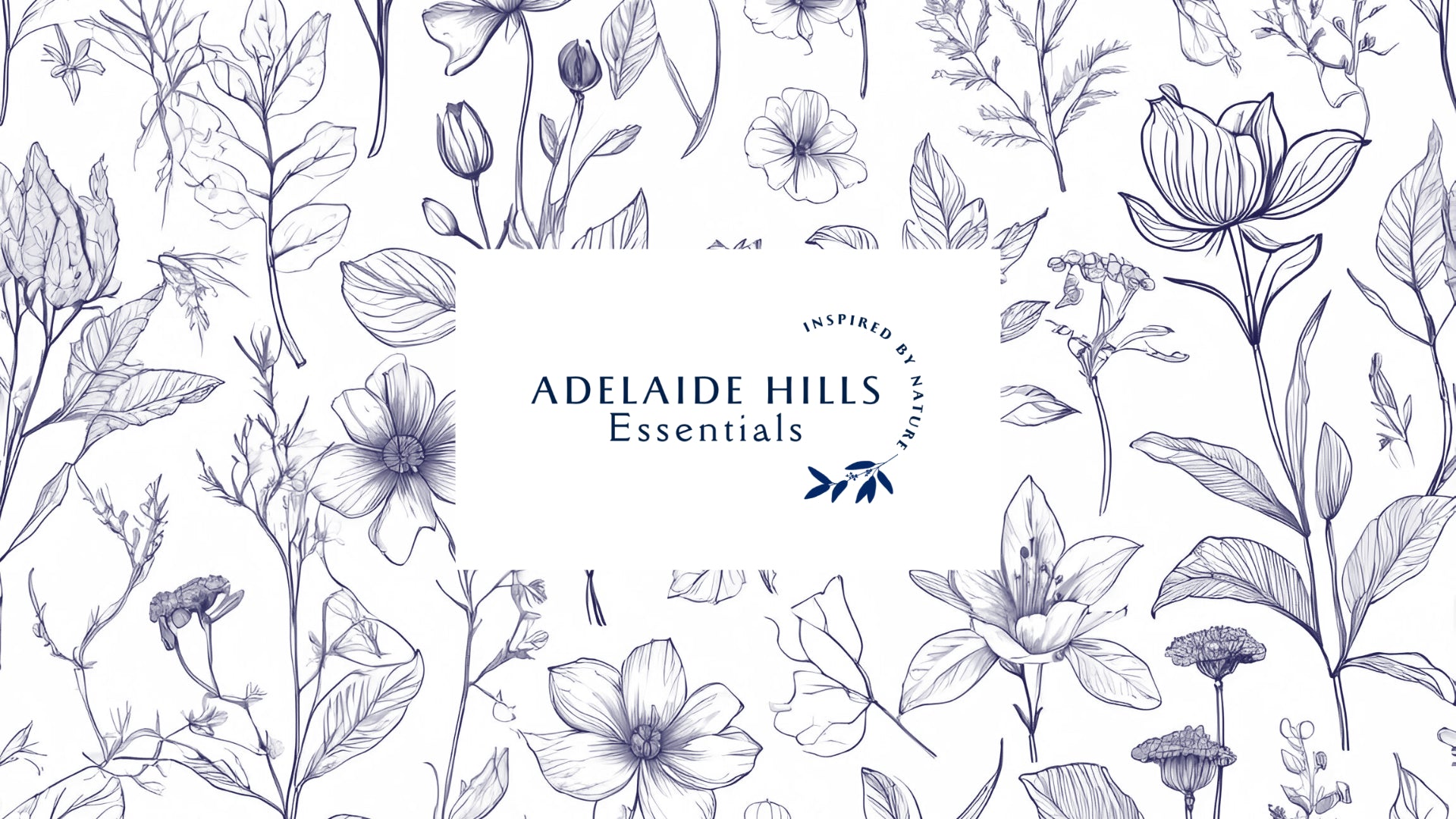 Botanical Logo - Adelaide Hills Essentials