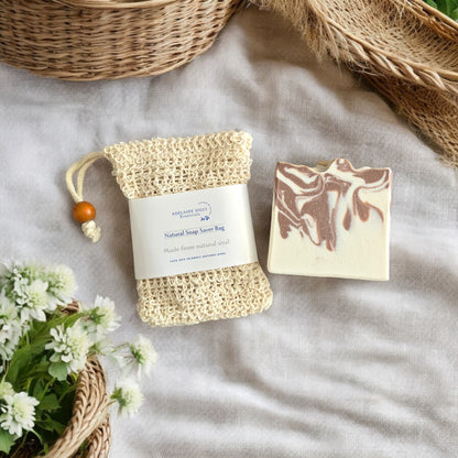 Natural Soap Saver Bag - Adelaide Hills Essentials