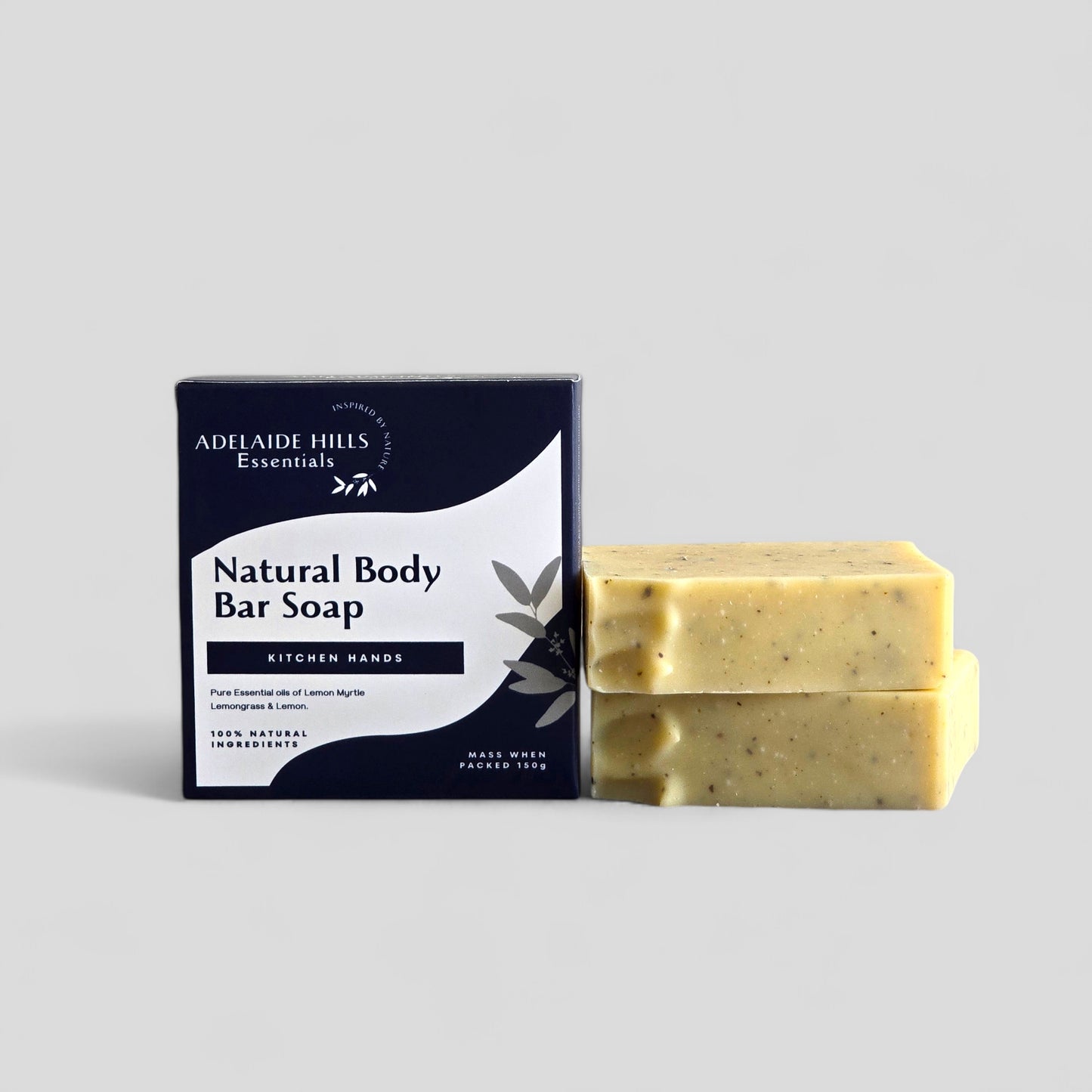 Natural Body Bar Soap - Kitchen Hands - Adelaide Hills Essentials