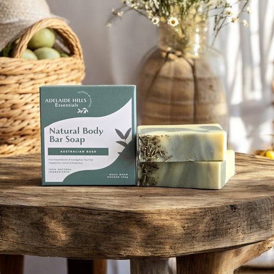 Natural Body Bar Soap - Australian Bush - Adelaide Hills Essentials